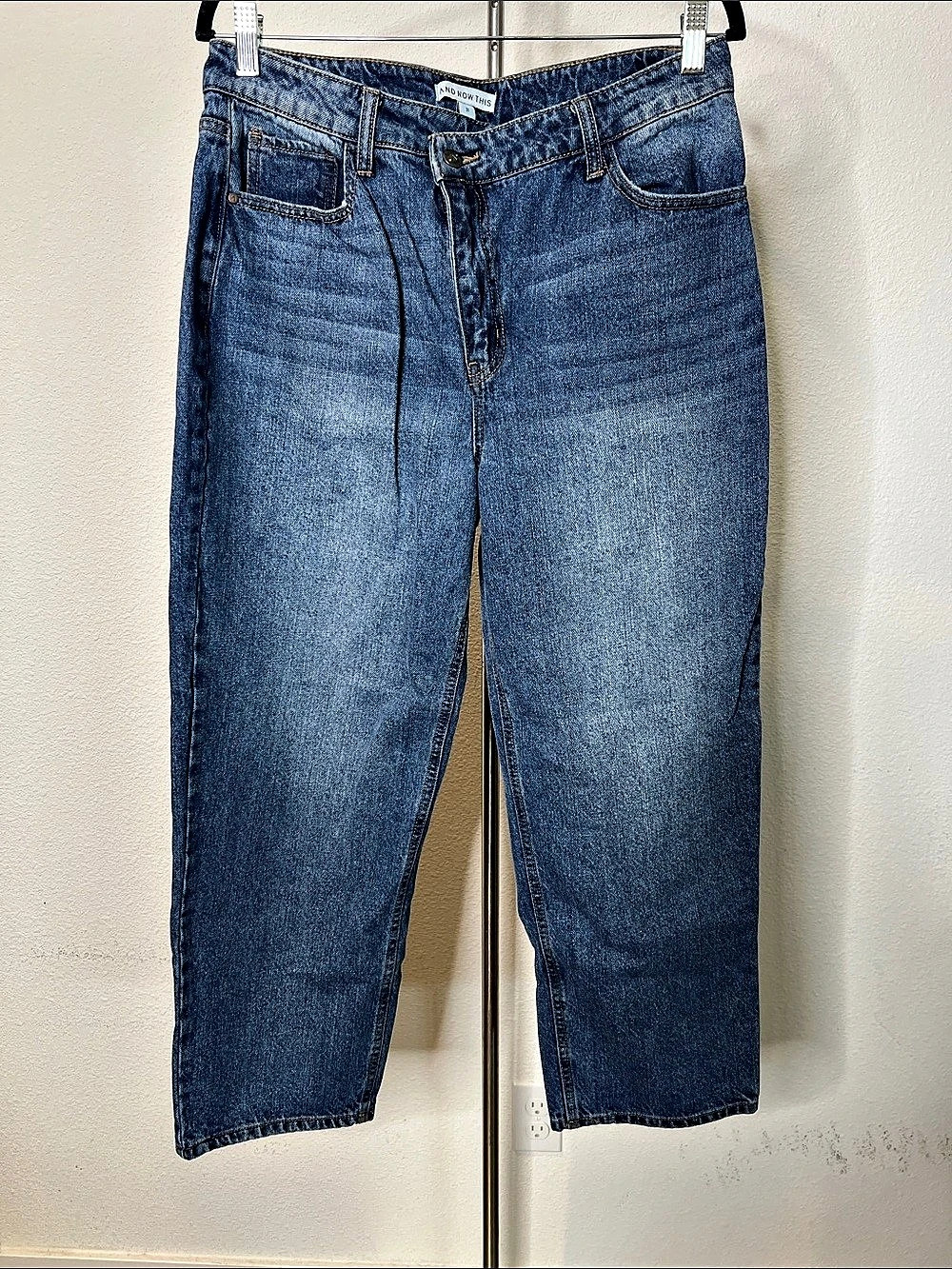 And Now This Women's Straight Leg Jeans in Blue